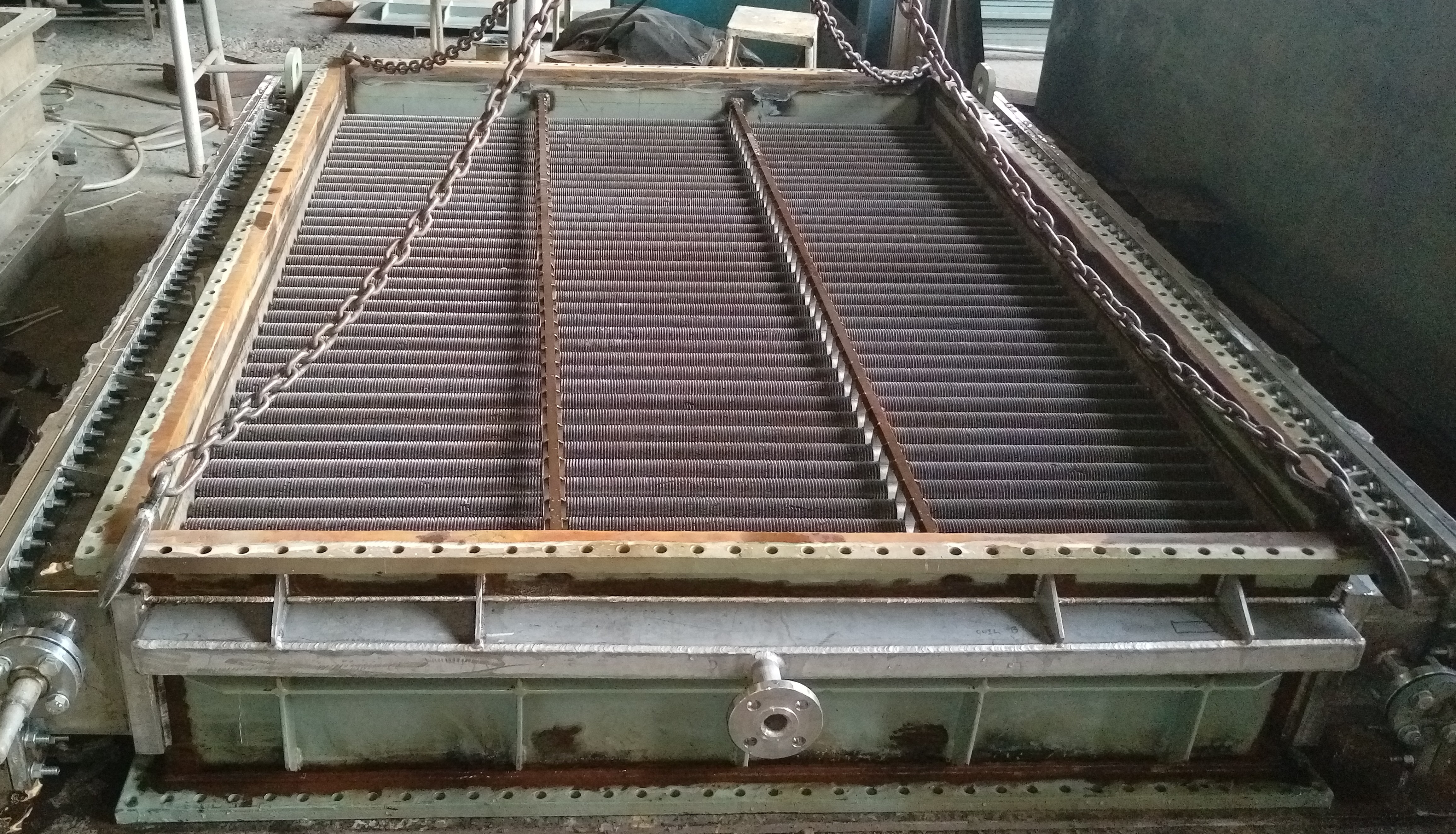 Fin Type Heat Exchanger Bundle